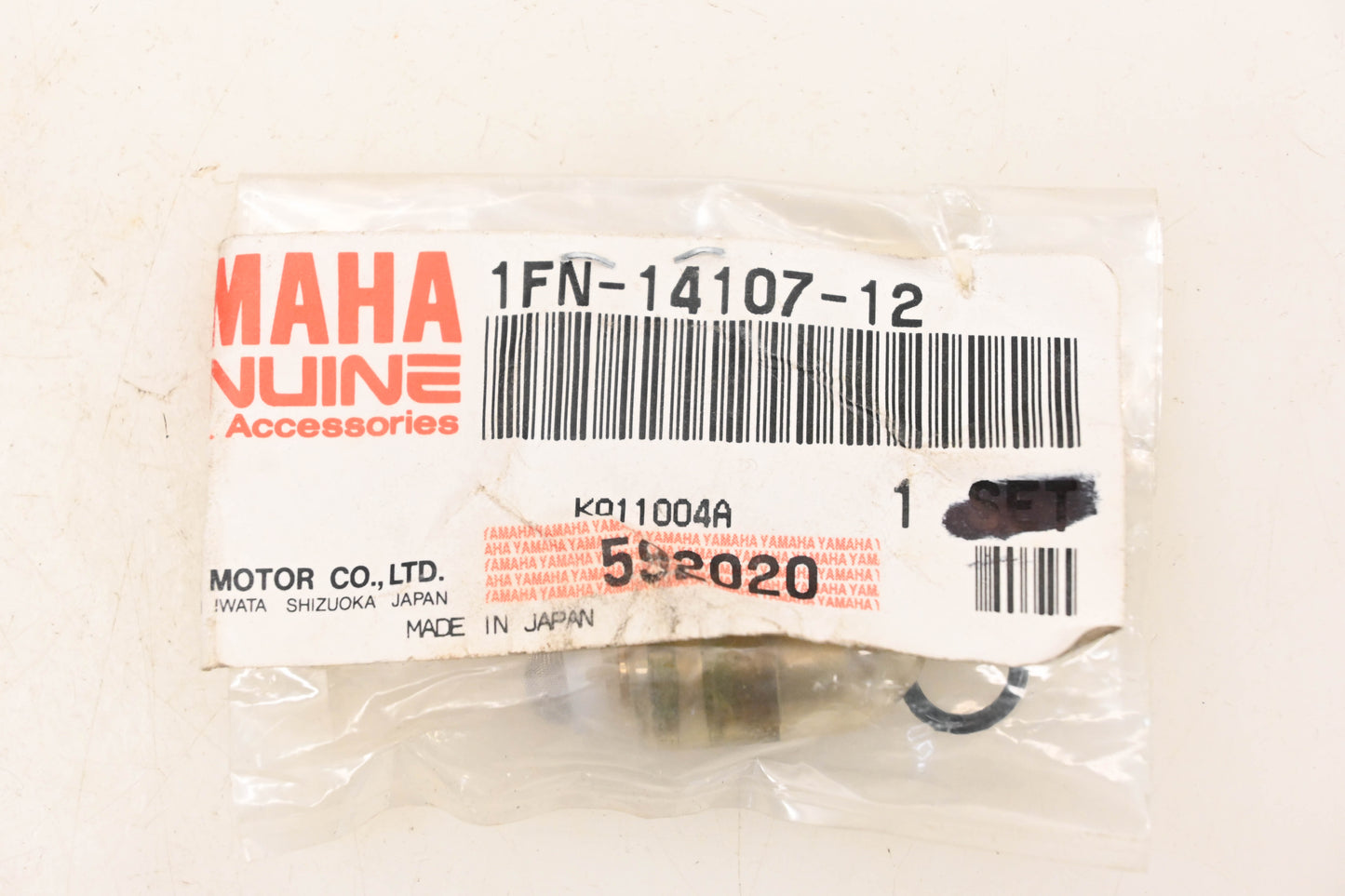 New OEM Yamaha 1FN-14107-12-00 Carburetor Needle & Seat Valve Kit NOS