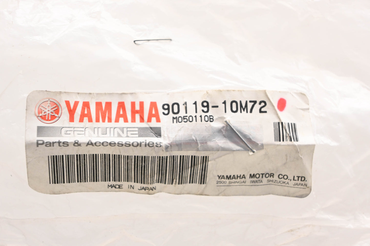 New OEM Yamaha 90119-10M72-00 Bolt With Washer NOS