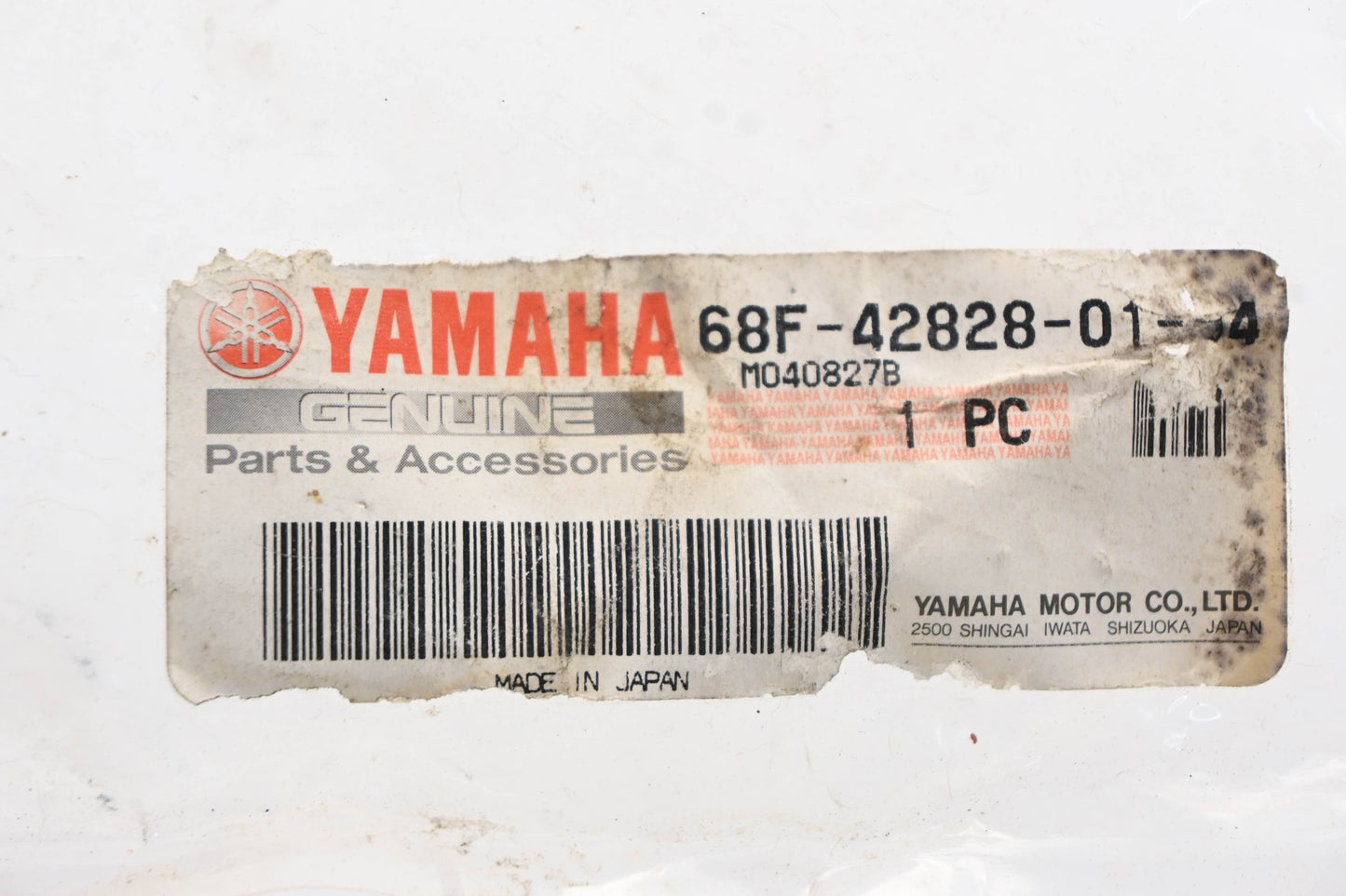 New OEM Yamaha 68F-42828-01-94 Plate Clamp NOS