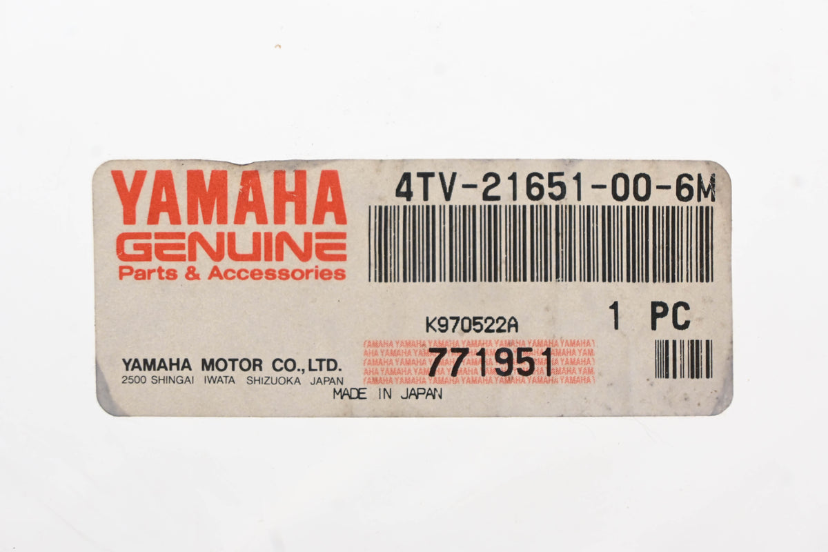 New OEM Yamaha 4TV-21651-00-6M Metallic Grey Rear Fender Cover NOS