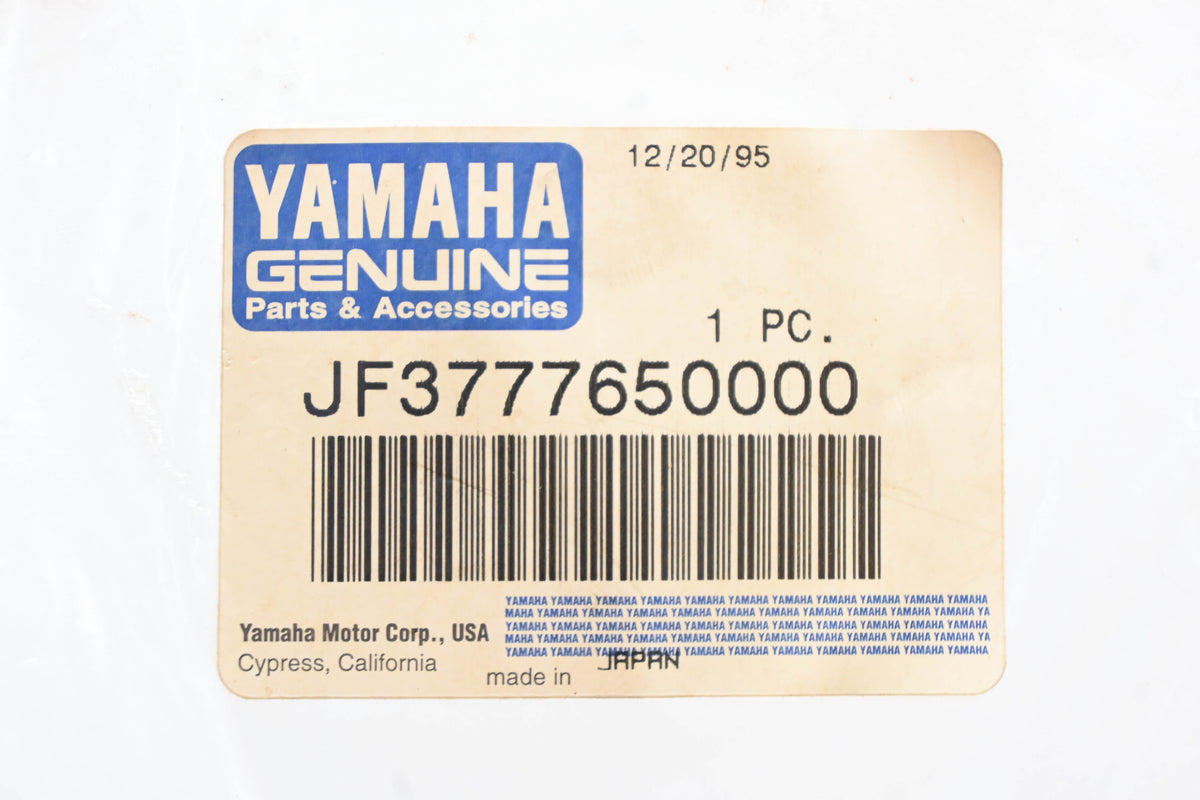 New OEM Yamaha JF3-77765-00-00 Battery Warning Label Decal NOS