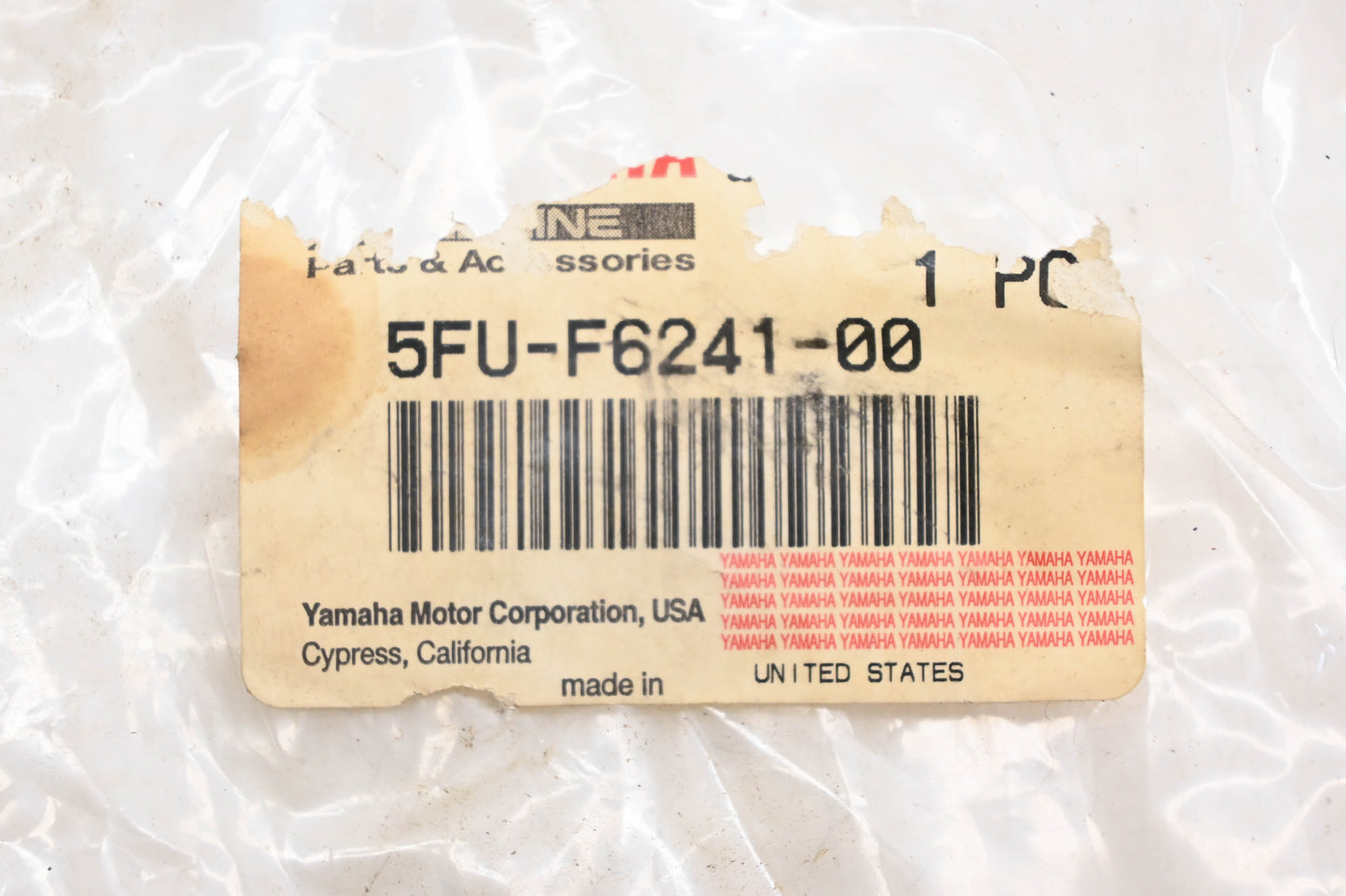 New OEM Yamaha 5FU-F6241-00-00 Handle Grip NOS