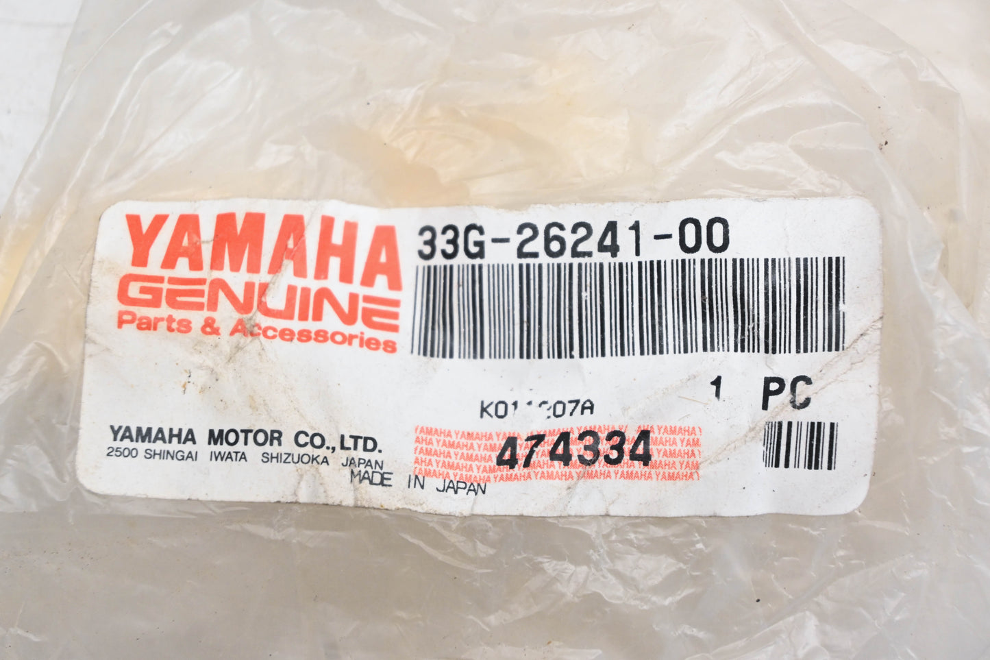 New OEM Yamaha 33G-26241-00-00 Handle Grip NOS