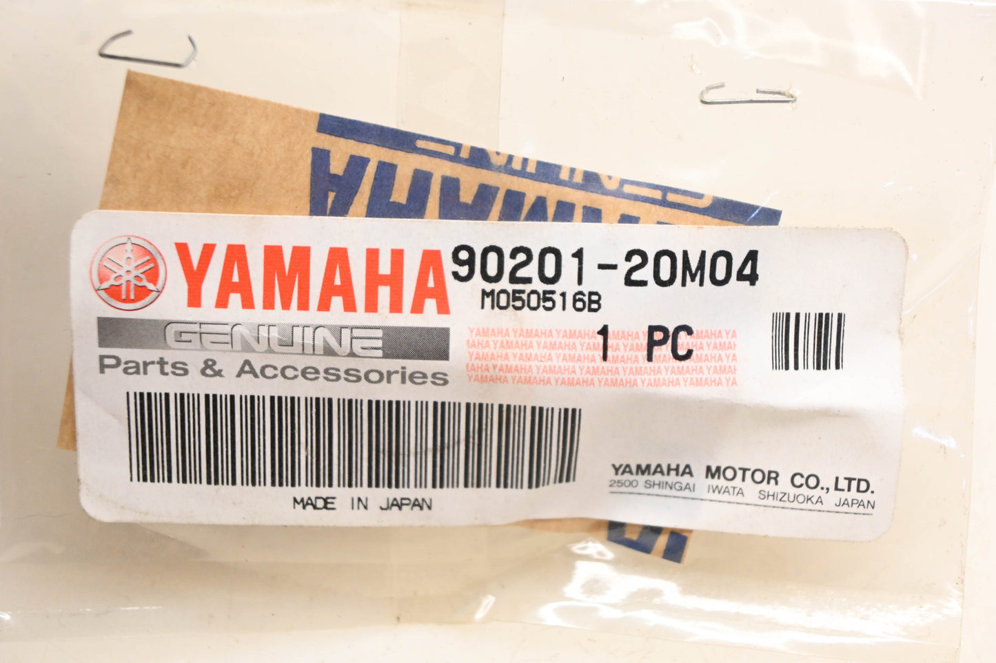 New OEM Yamaha 90201-20M04-00 Plate Washer NOS