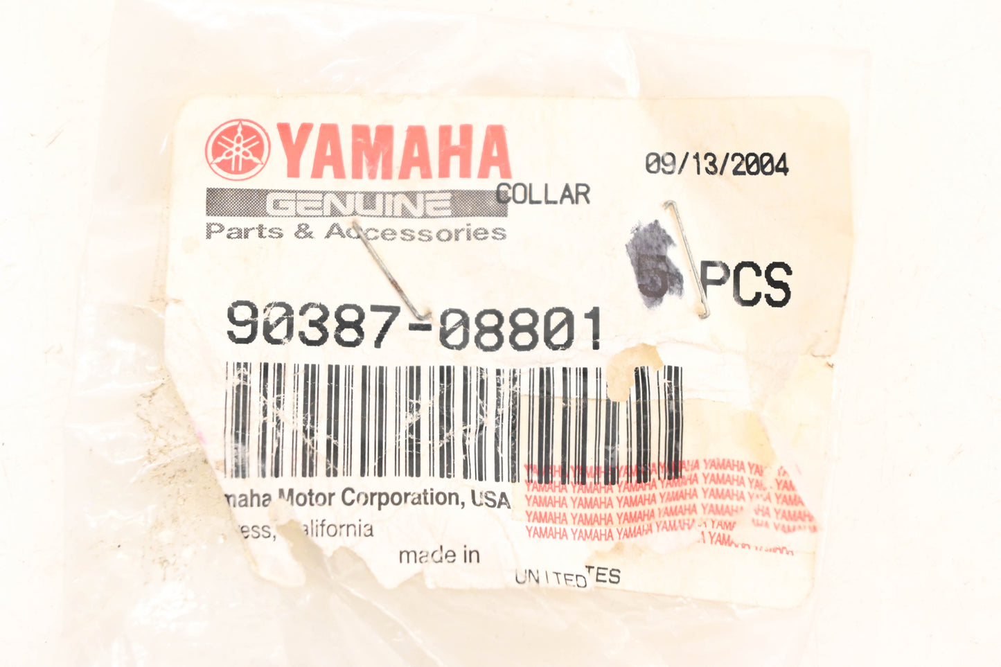 New OEM Yamaha 90387-08801-00 Collar NOS