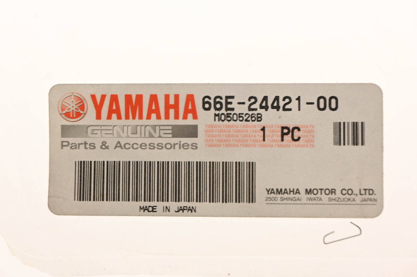 New OEM Yamaha 66E-24421-00-00 Check Valve Gasket NOS