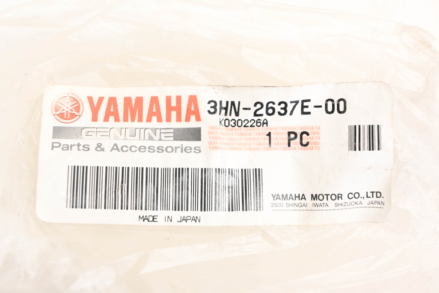 New OEM Yamaha 3HN-2637E-00-00 Shift Cable NOS