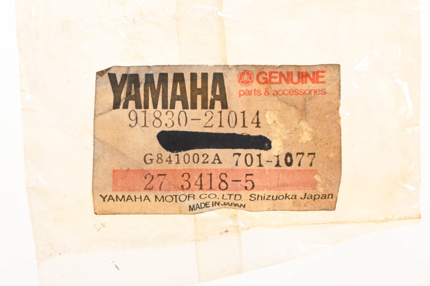 New OEM Yamaha 91830-21014-00 Dowel Pins Qty 2 NOS