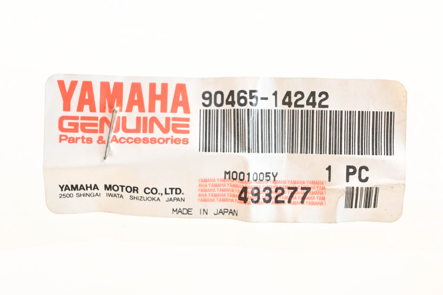New OEM Yamaha 90465-14242-00 Hose Clamp NOS