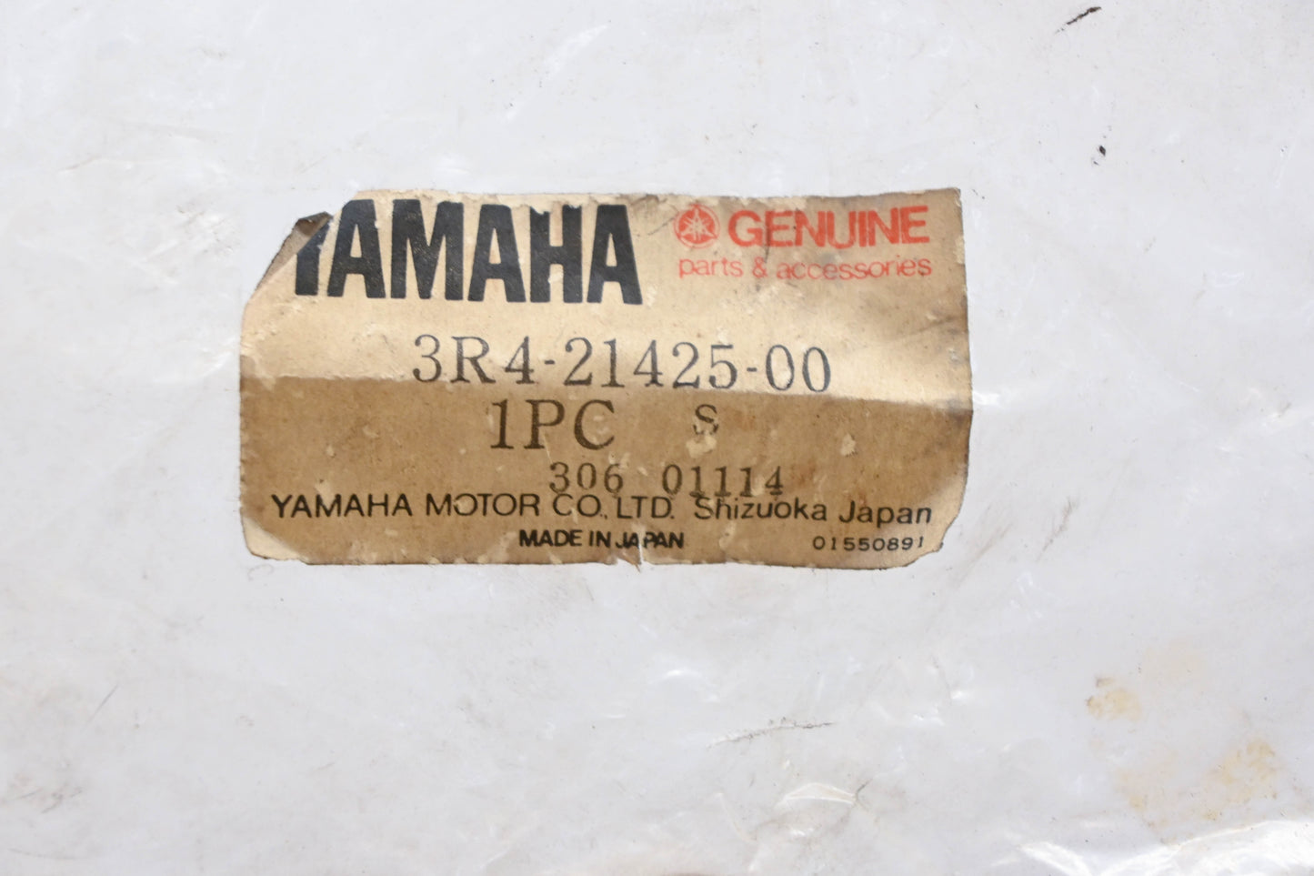 New OEM Yamaha 3R4-21425-00-00 Front Upper Frame Bracket NOS