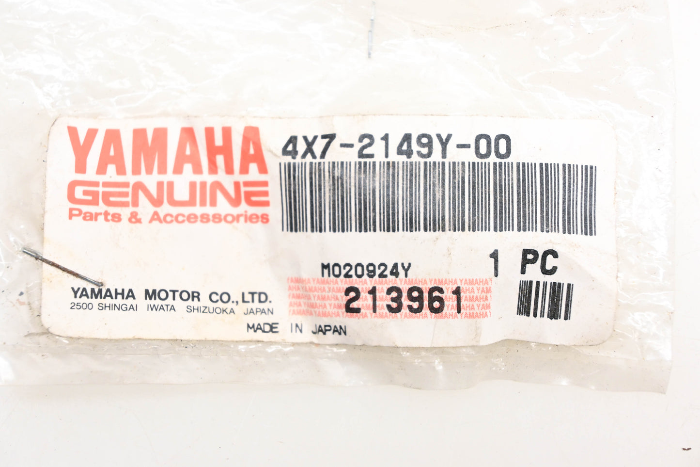 New OEM Yamaha 4X7-2149Y-00-00 In Line Filter NOS