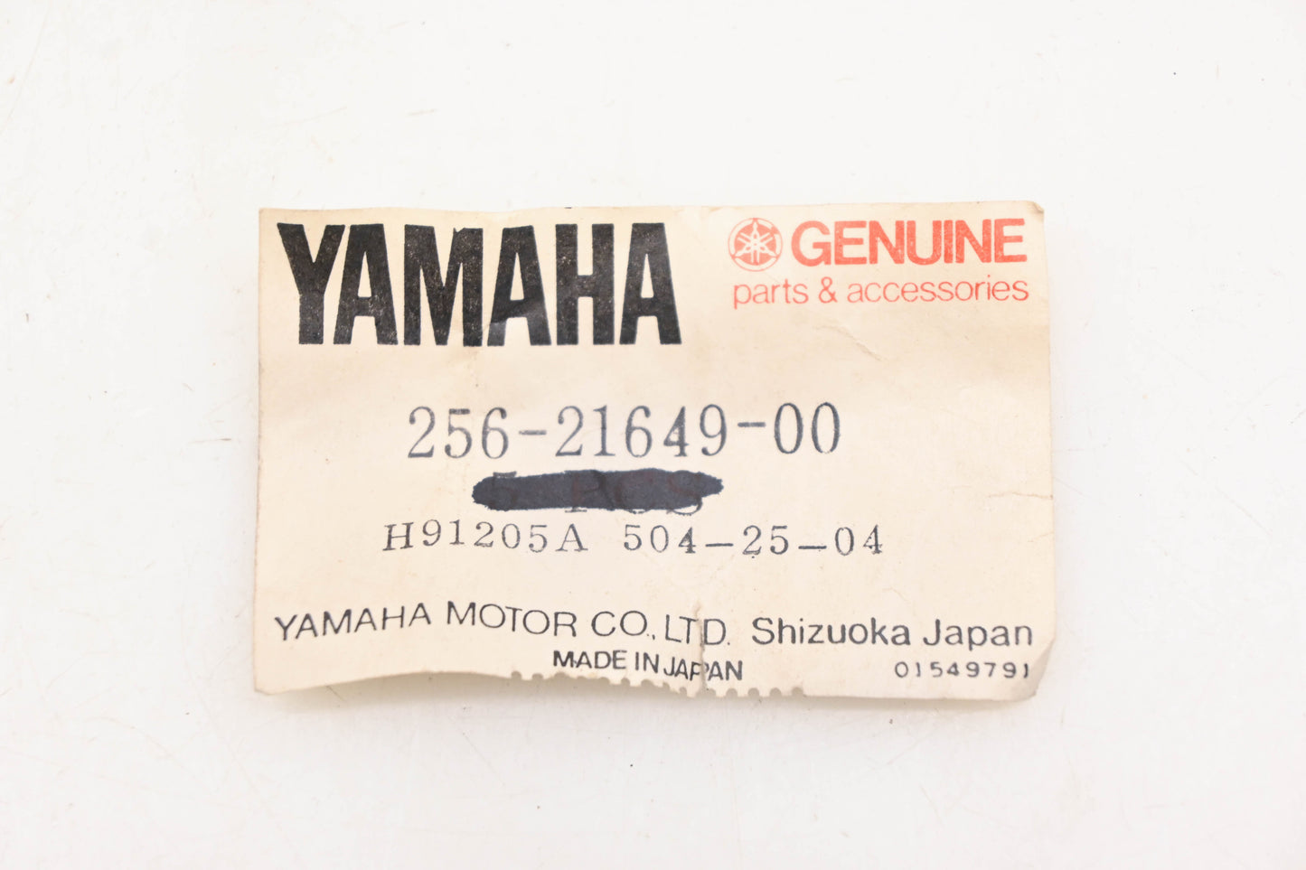 New OEM Yamaha 256-21649-00-00 Damper NOS