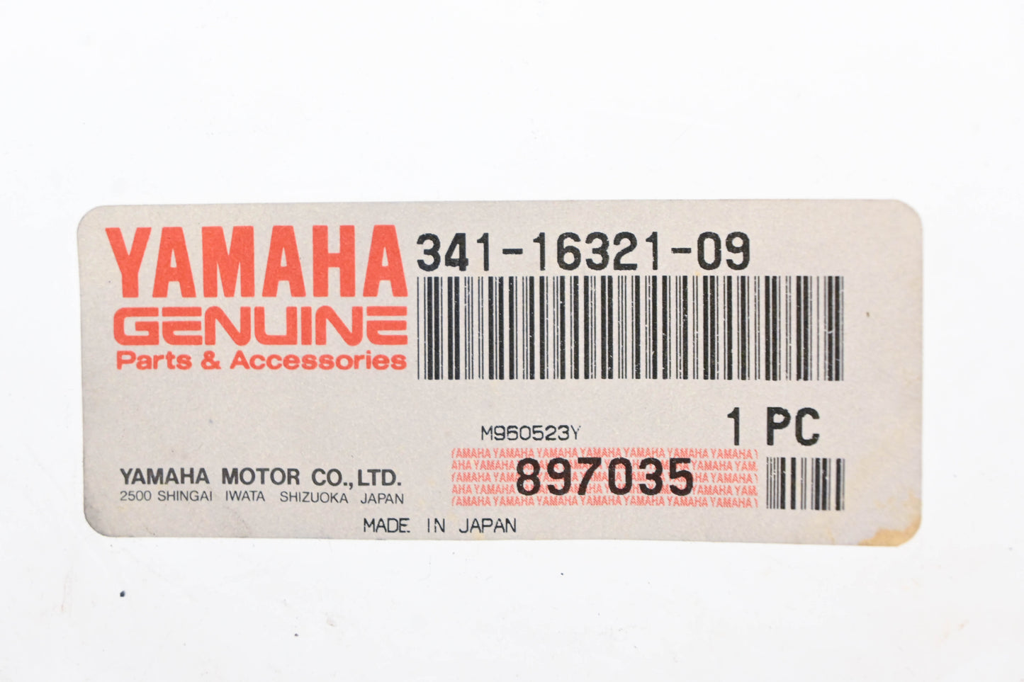 New OEM Yamaha 341-16321-09-00 Clutch Friction Plate NOS