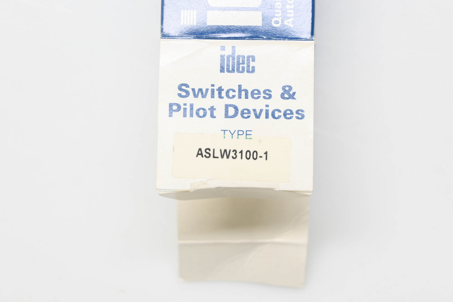 IDEC ASLW3100-1 Configurable Switch Body NOS