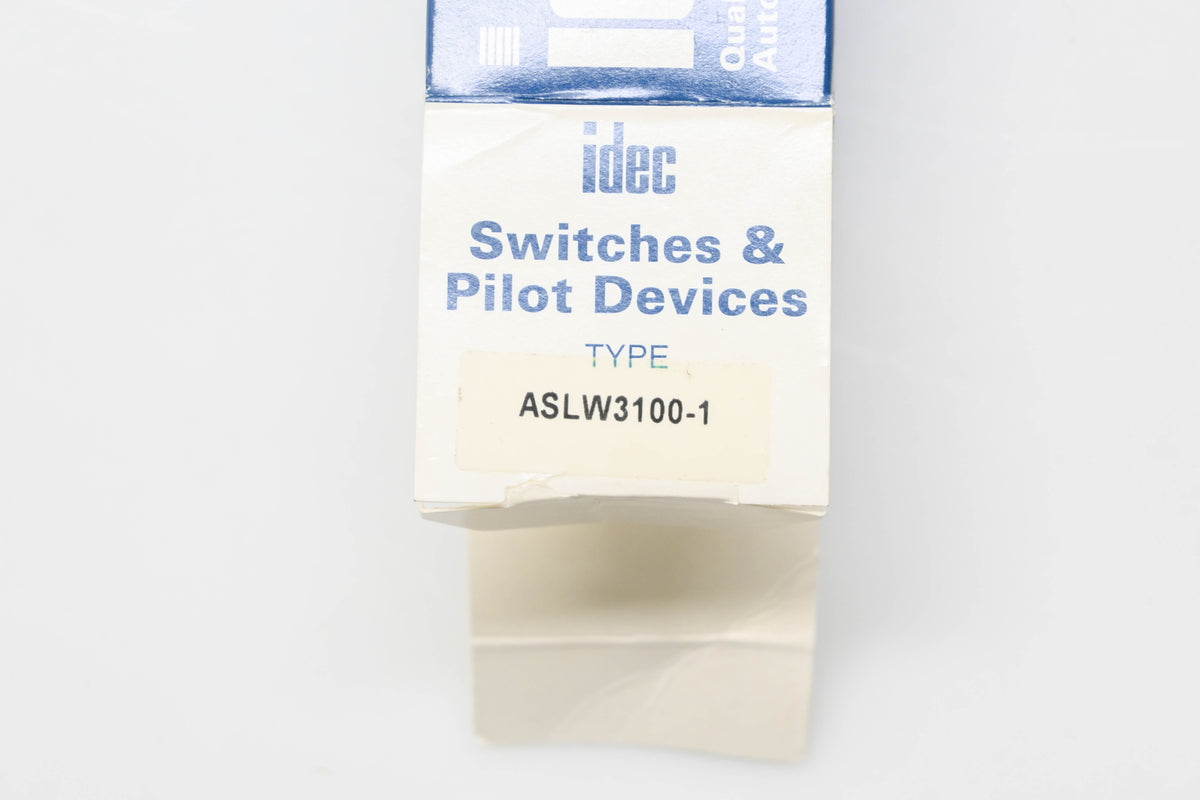 IDEC ASLW3100-1 Configurable Switch Body NOS