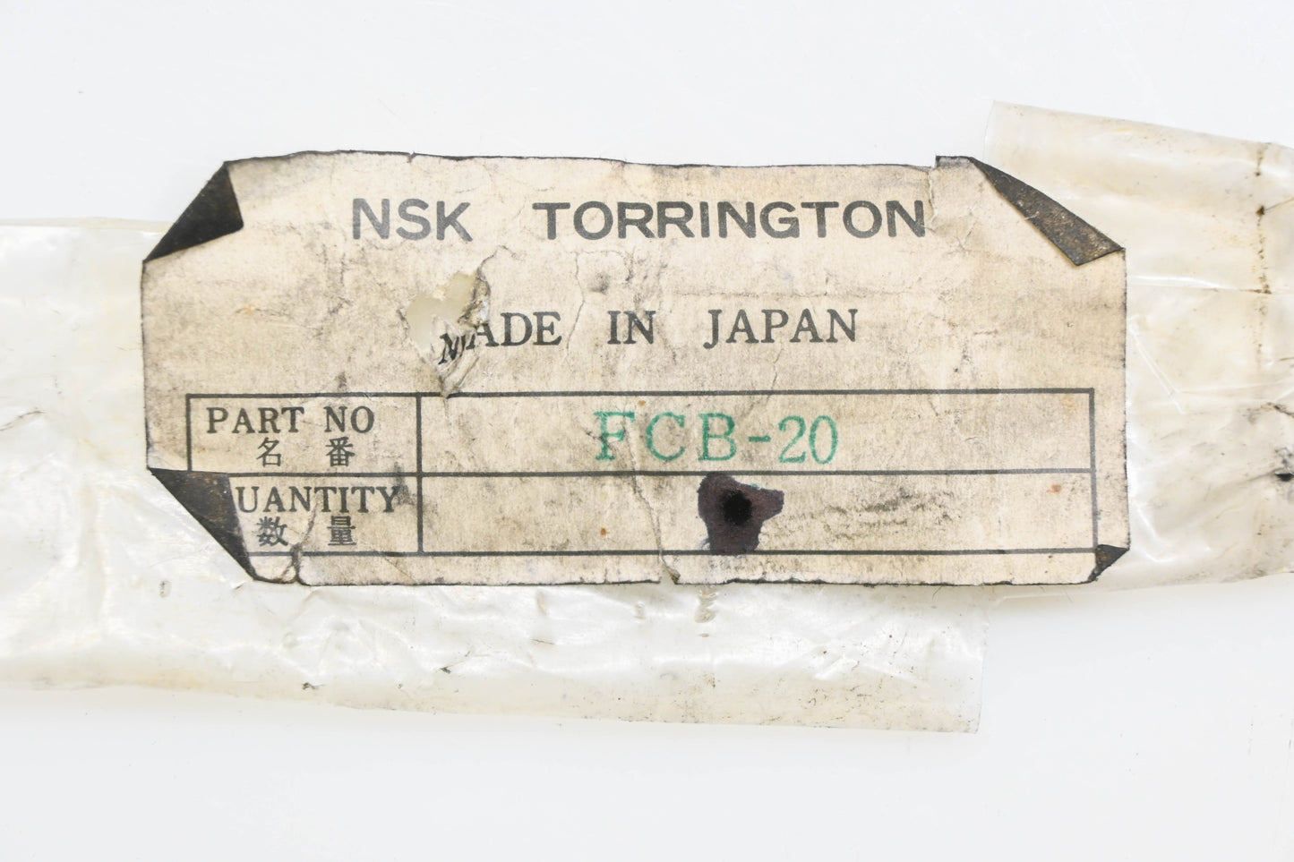 Torrington FCB-20 Needle Roller Bearing NOS