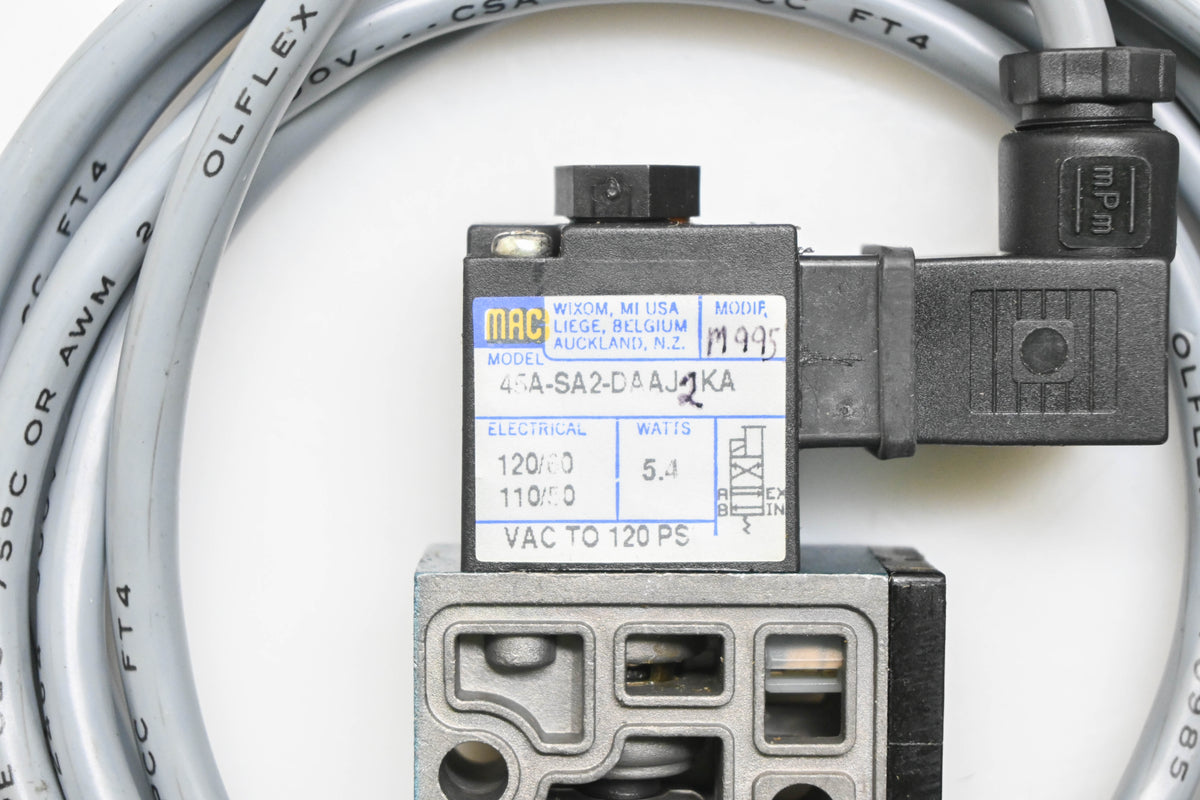 MAC 45A-SA2-DAAJ-2KA Solenoid Valve NOS