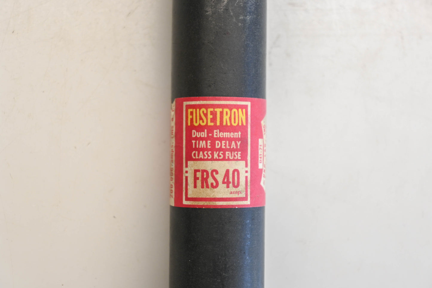 Bussmann FRS40, FRS-40 40A-600V Fusetron Fuses Qty 2