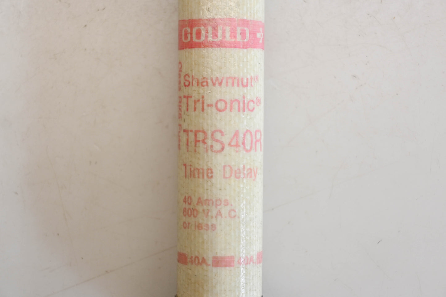 Gould TRS40R 40A-600V Fuses Qty 3