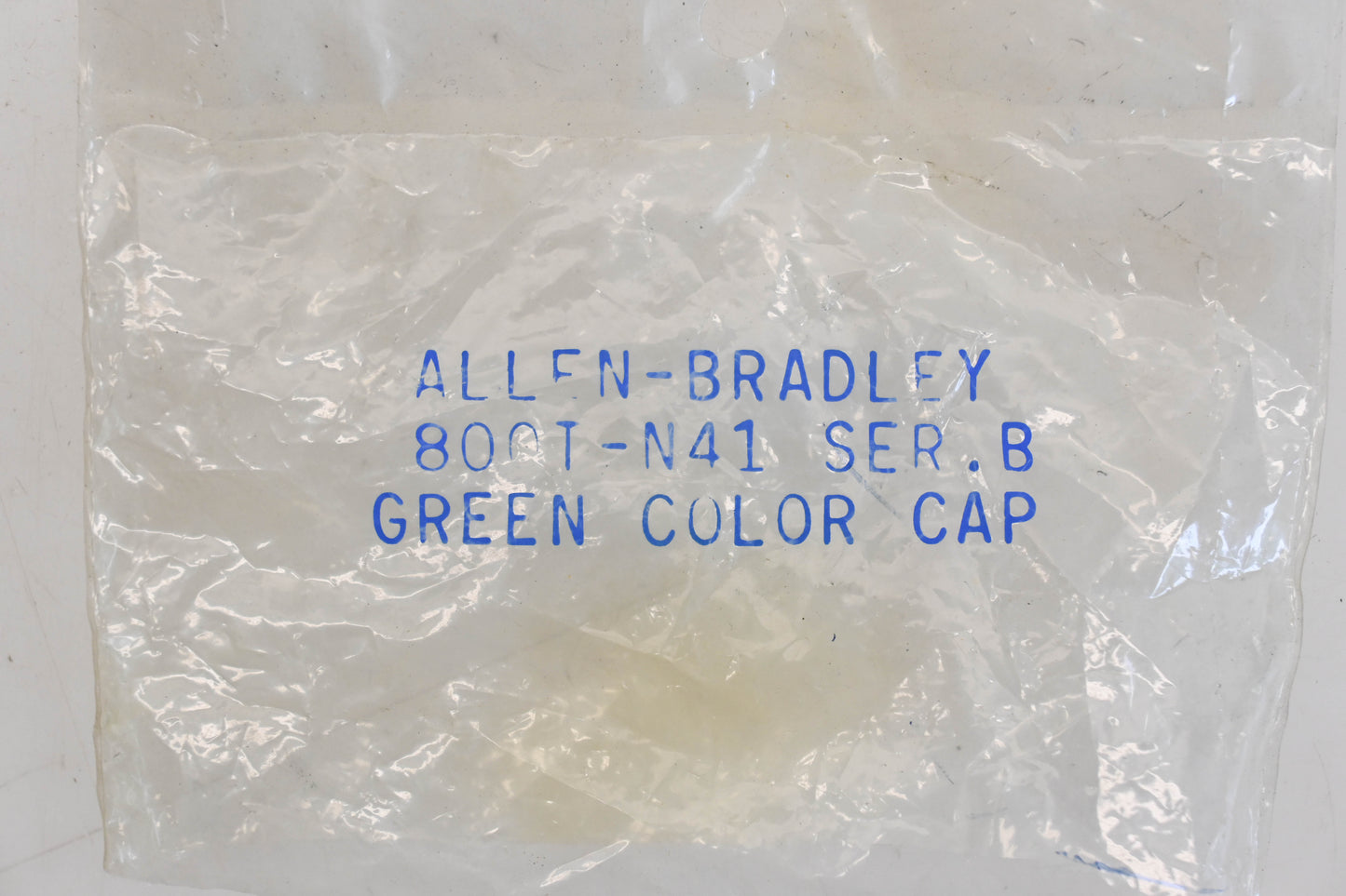 Allen Bradley 800T-N41 Green Push Button Caps Qty 2 NOS