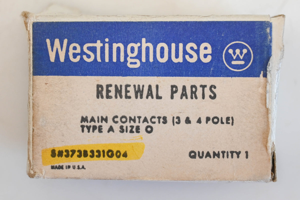 Westinghouse 373B331G04 Main Contact Kit NOS