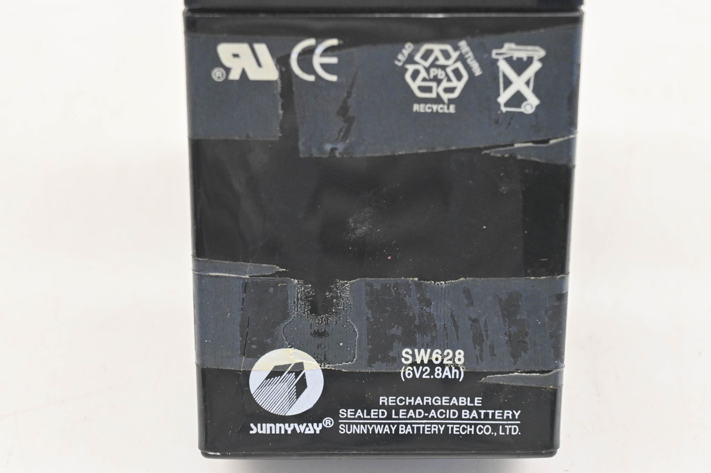 Sunnyway SW628 6V-2.8Ah Lead-Acid Battery Assembly
