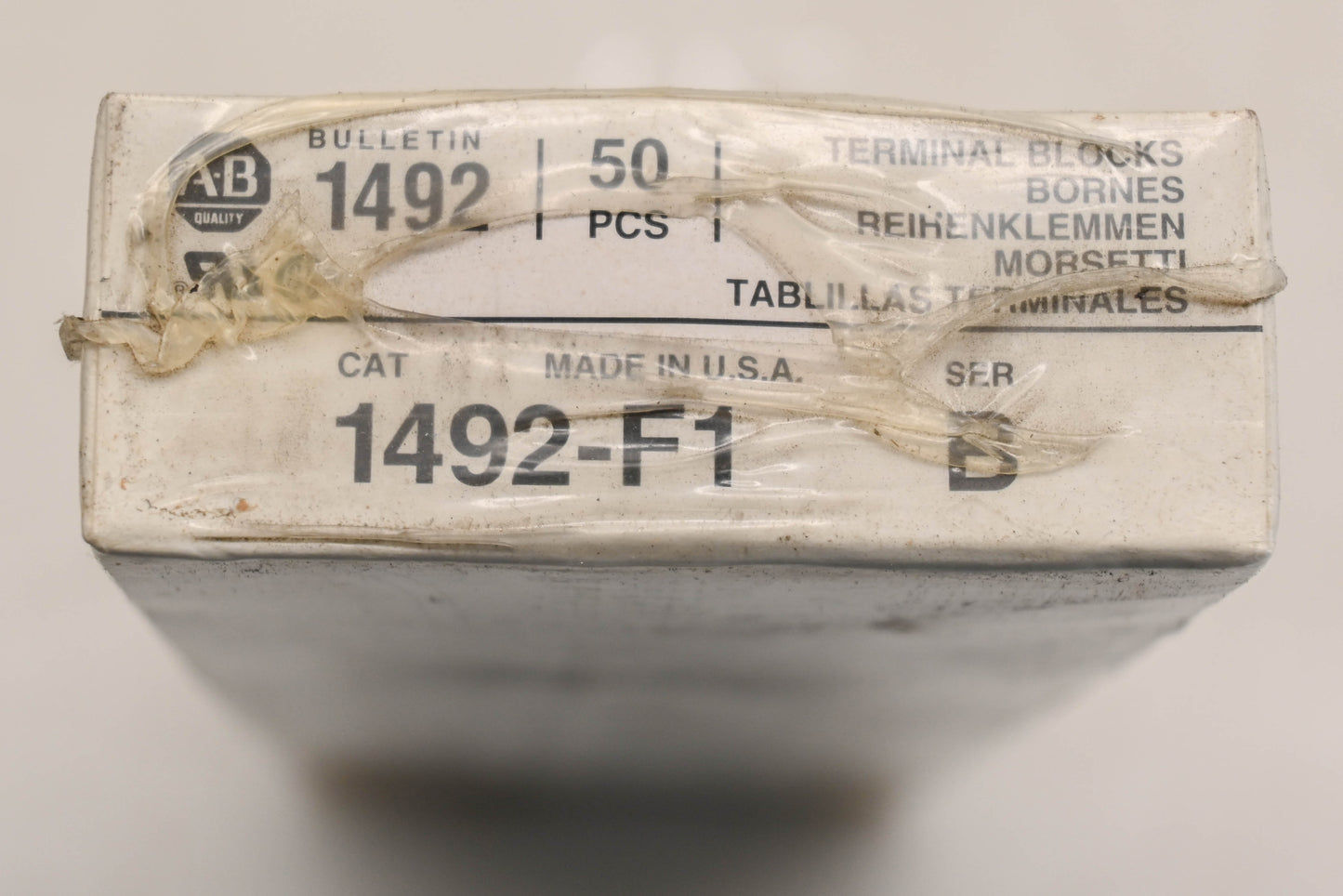 Allen Bradley 1492-F1, 1492 Terminal Blocks Qty 50 NOS