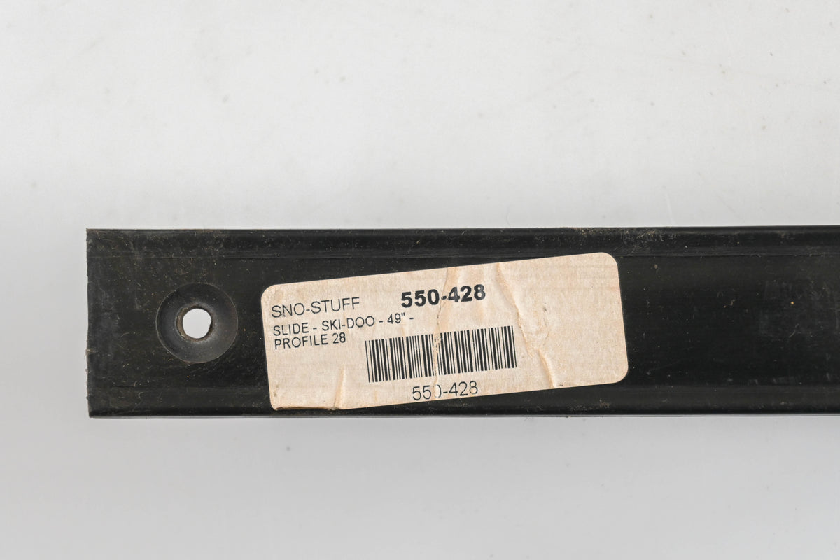 SNO-Stuff 550-428 49" Black Profile 28 Track Slide NOS