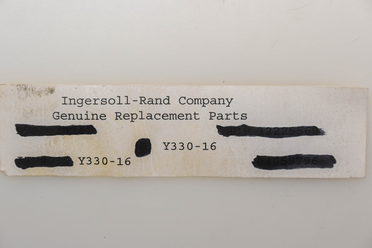 Ingersoll-Rand Y330-16 O-Rings Qty 4 NOS
