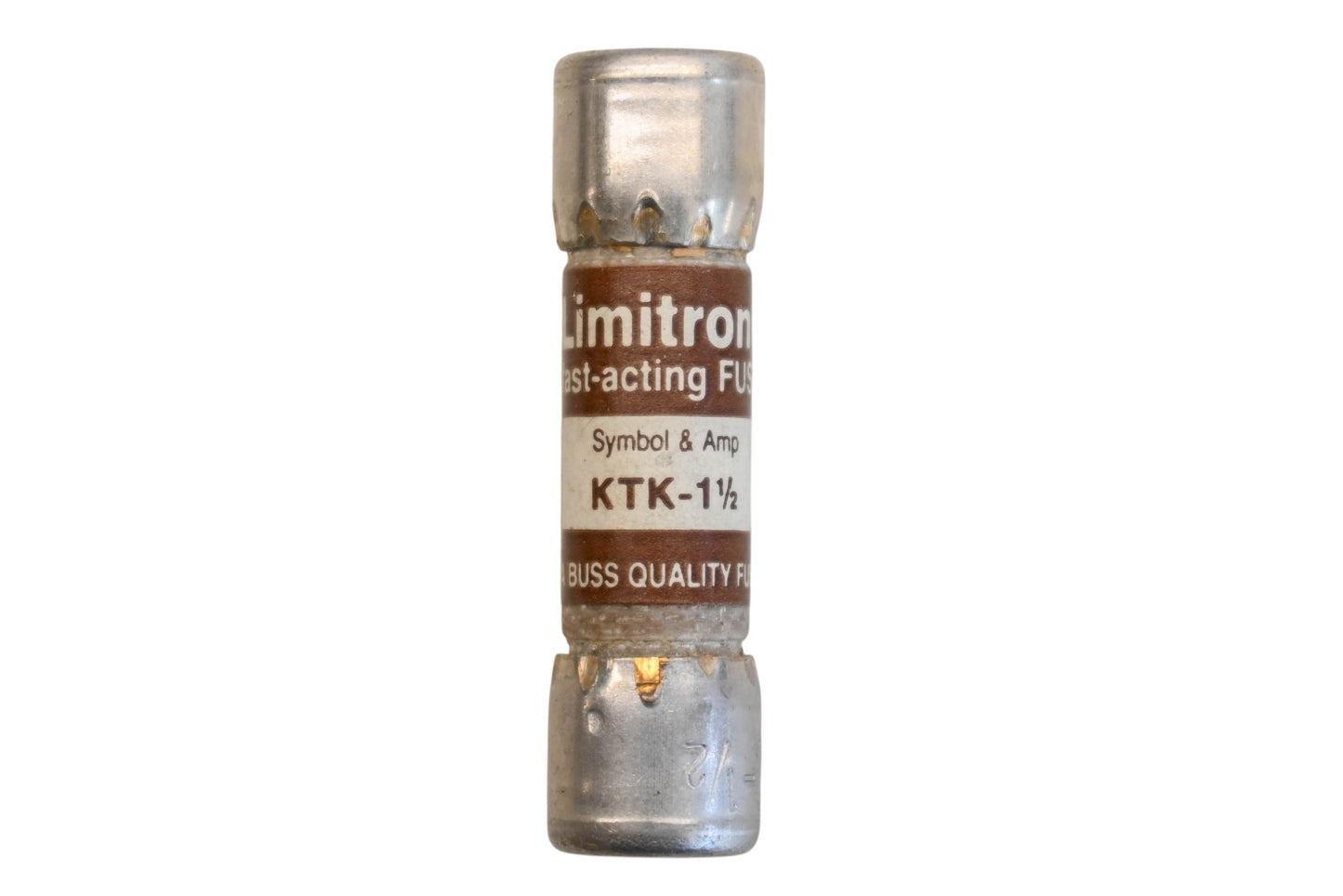 Bussmann KTK 1-1/2, KTK-1-1/2 Limitron 1.5A-600V Fuse NOS