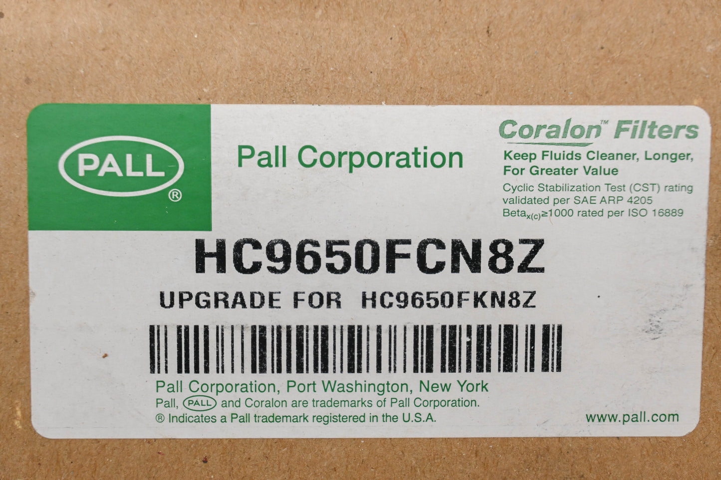 Pall HC9650FCN8Z Hydraulic Filter Element NOS