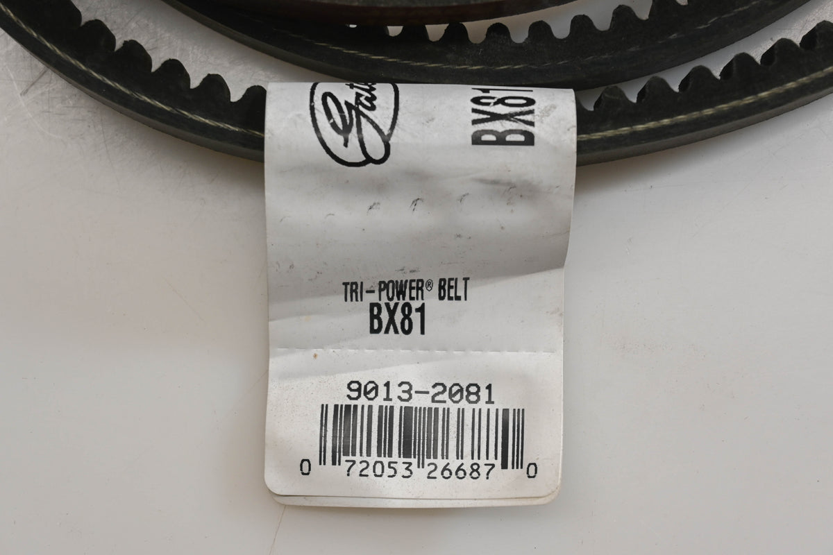 Gates BX81, 9013-2081 21/32" x 84" Tri-Power V-Belt NOS