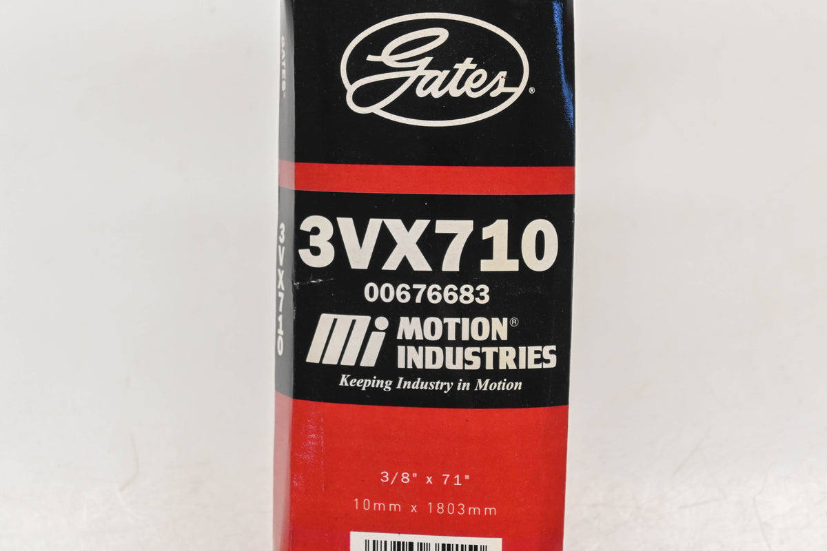 Gates 3VX710, 9412-0710 3/8" x 71" Super HC V-Belt NOS