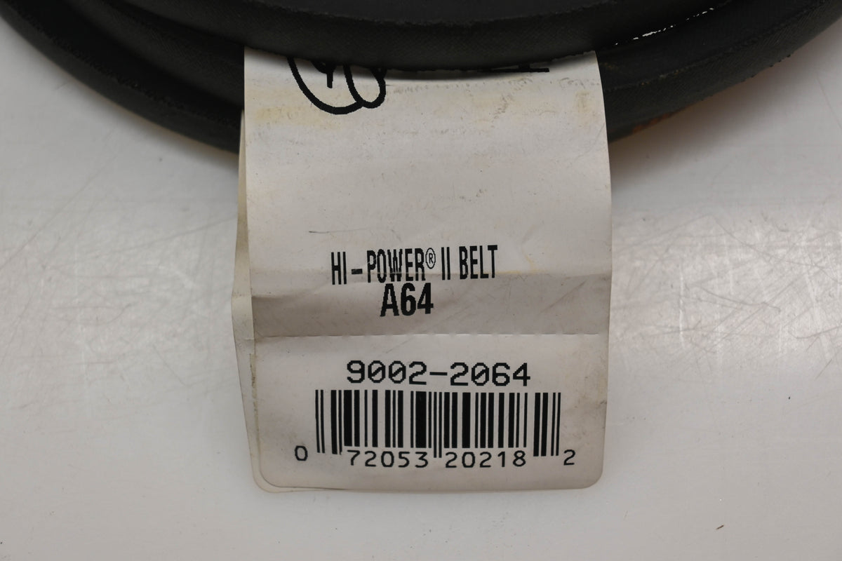 Gates A64, 9002-2064 1/2" x 66" Hi-Power V-Belt NOS