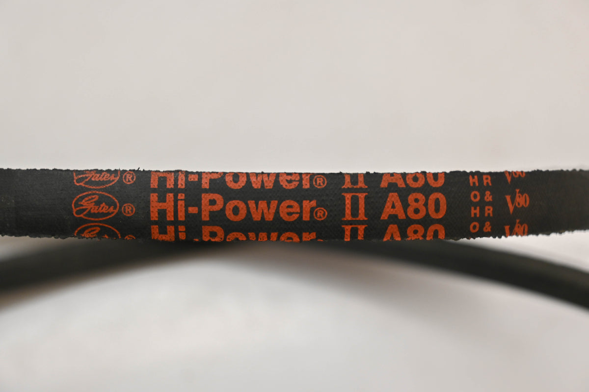 Gates A80, 9002-2080 1/2" x 82" Hi-Power V-Belt NOS