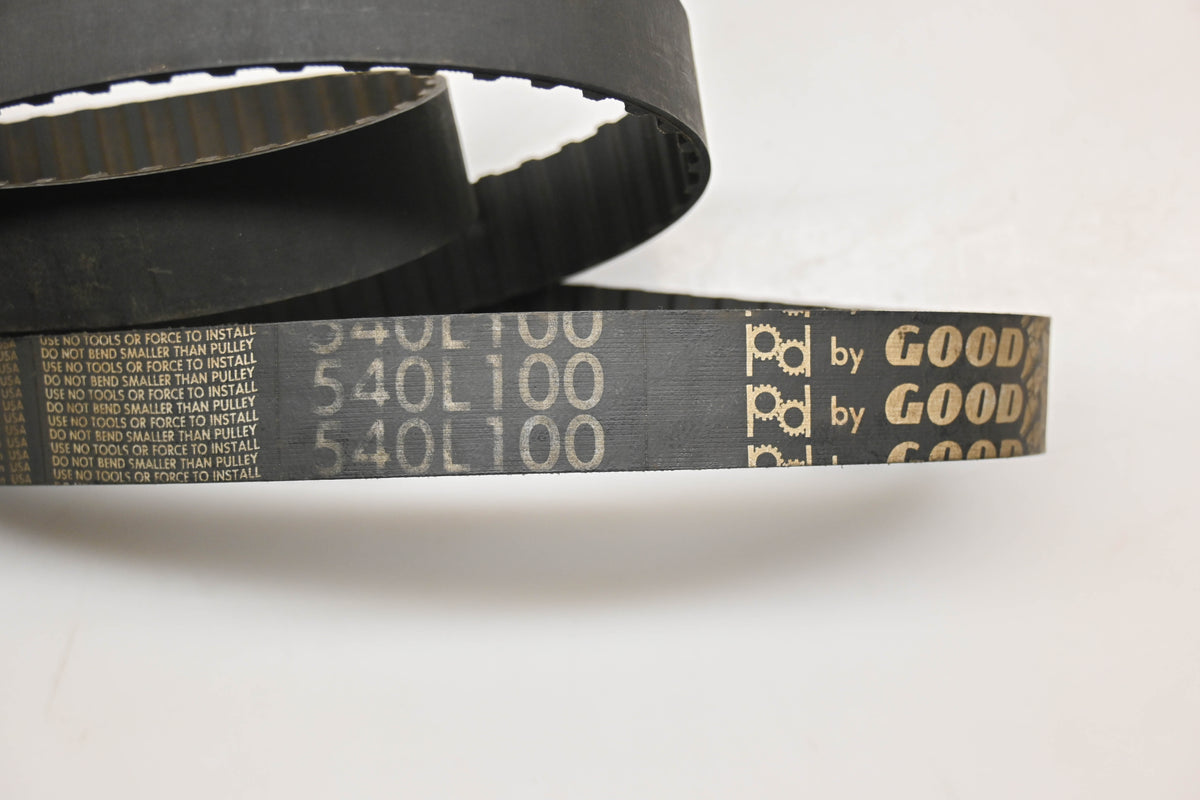 Goodyear 540H100 1" x 54" Cogged Belt NOS