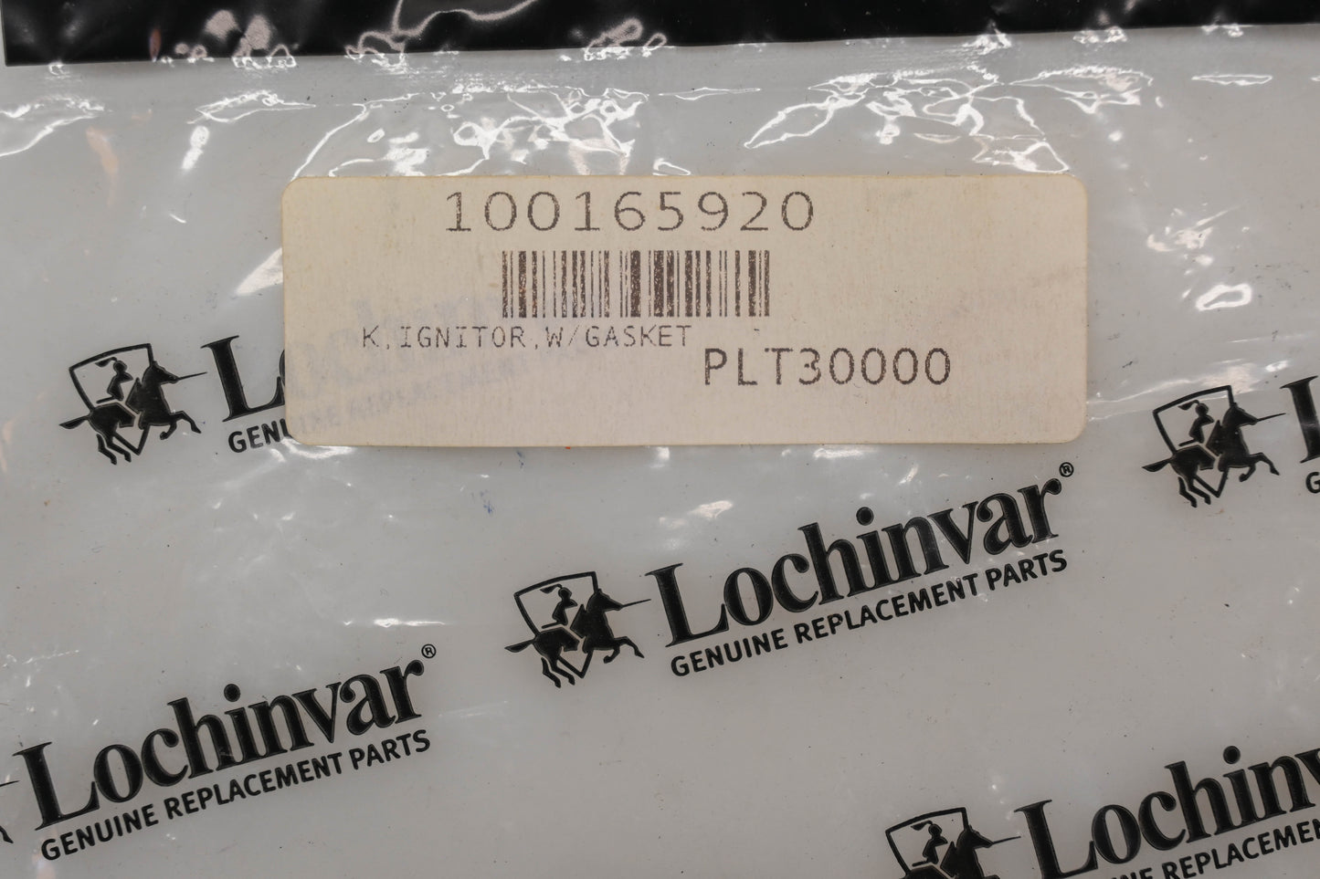 Lochinvar PLT30000, 100165920 Ignitor Kit NOS