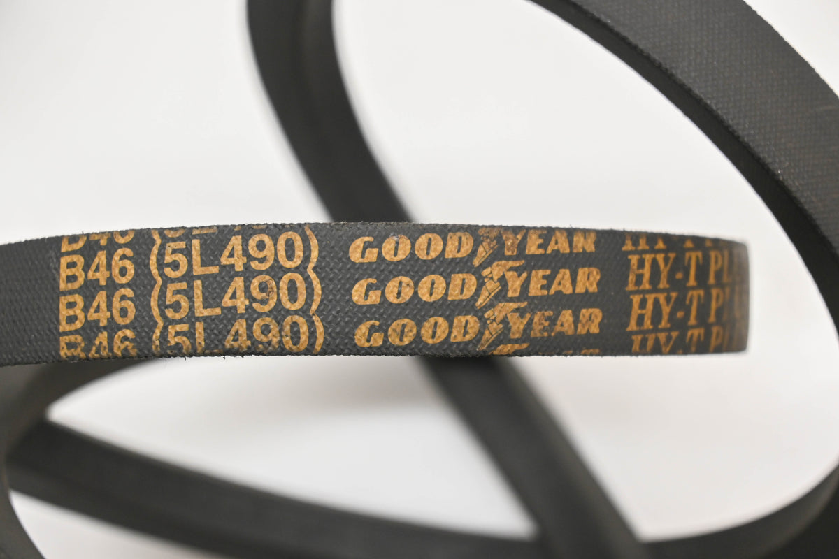 Goodyear B46, 5L490 5/8" x 49" HY-T Plus V-Belt Qty 2 NOS