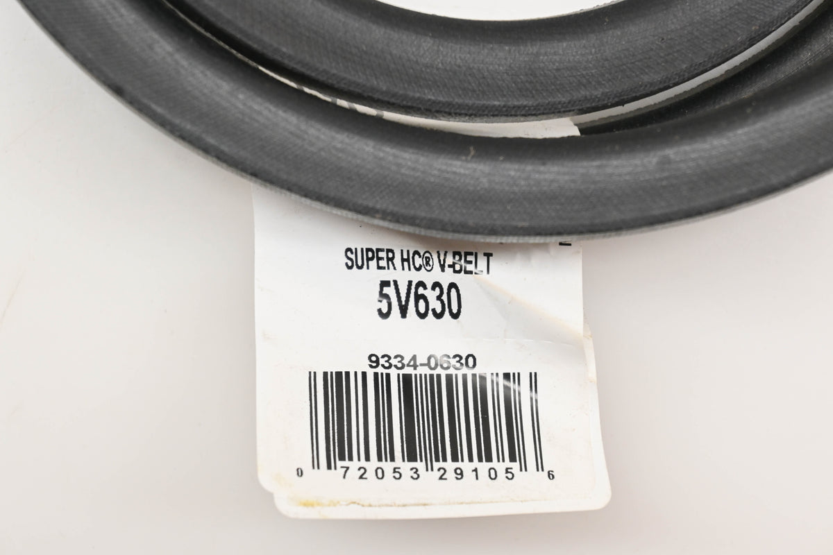 Gates 5V630, 9334-0630 5/8" x 63" Super HC V-Belt NOS