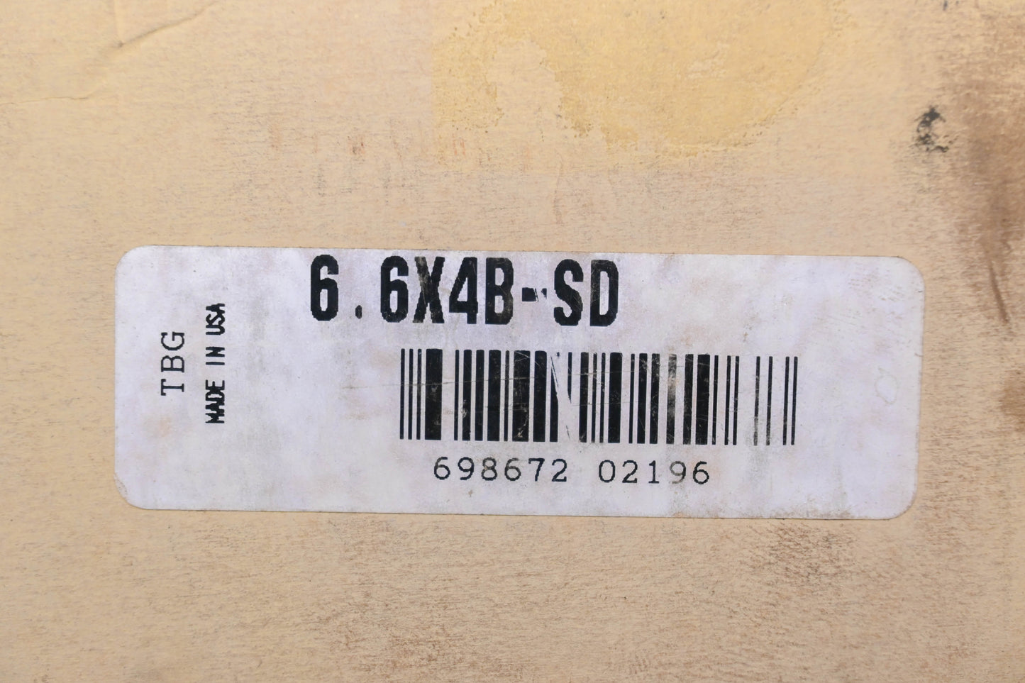 TB Woods 6.6X4B-SD, 4BQ66, 4BQ66-SD 7" x 3-1/4" Sheave Pulley NOS