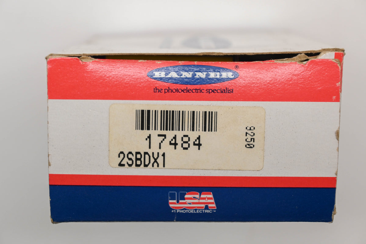 Banner 17484, 2SBDX1 Photoelectric Scanner Block Kit NOS