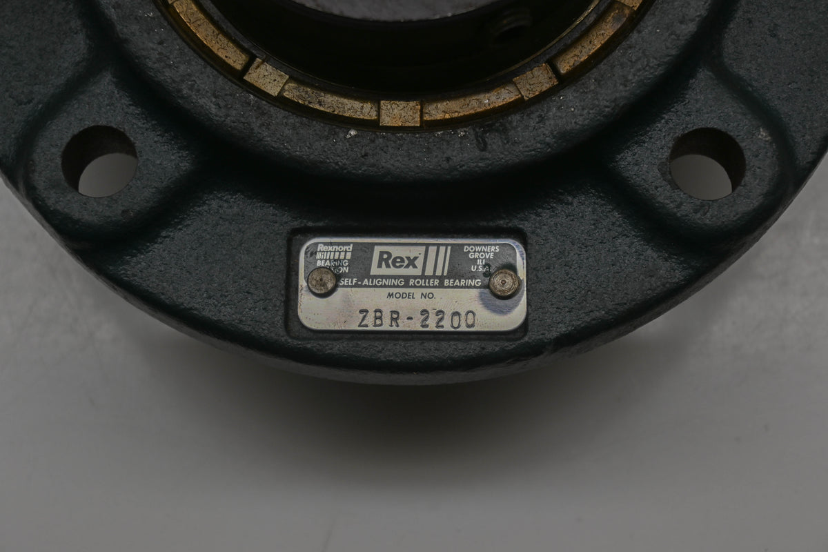 Rexnord ZBR-2200, ZBR2200 2" Flange Bearing NOS