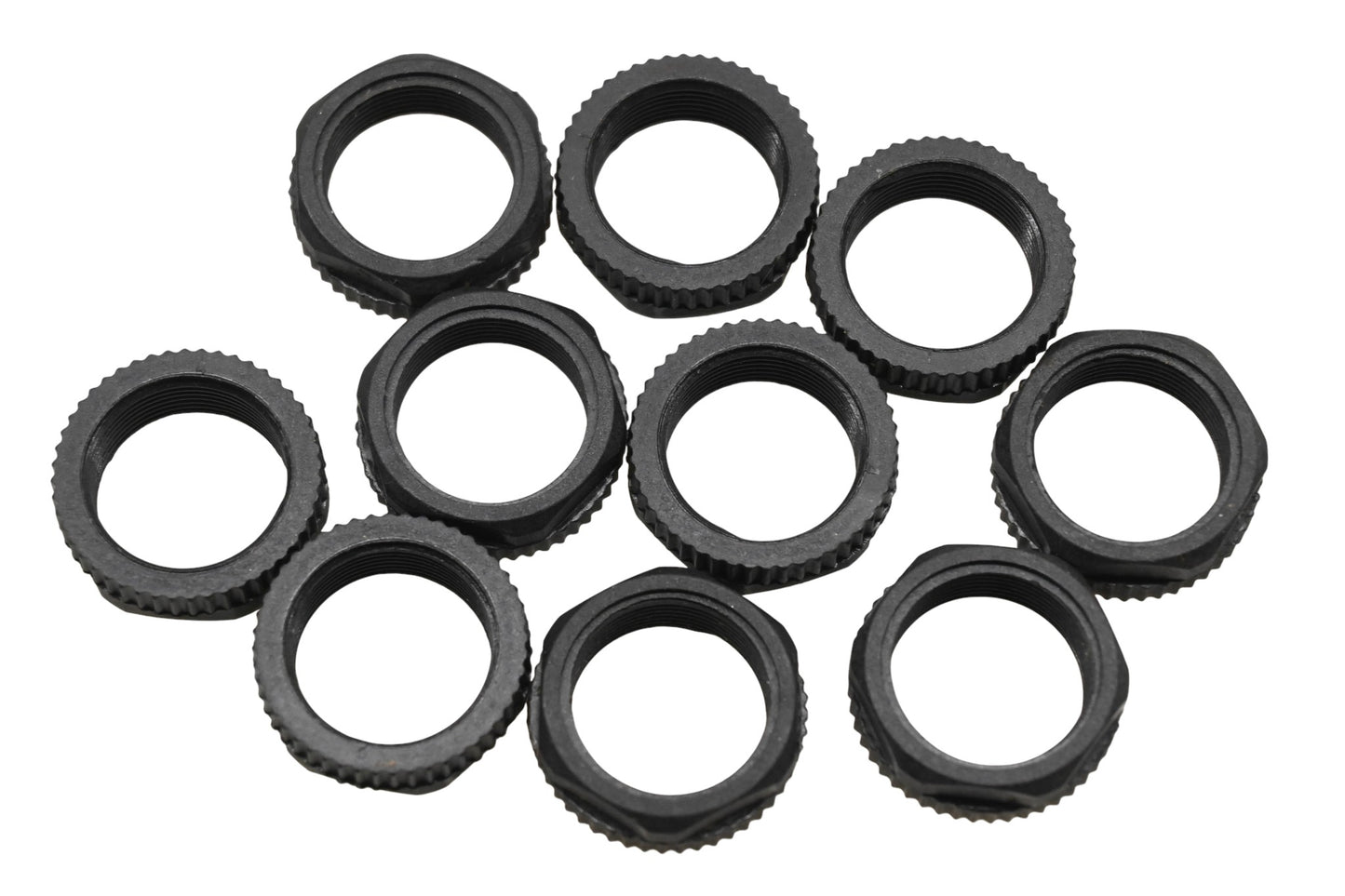 Banner LN18MM-10 Plastic Lock Nuts Qty 10 NOS