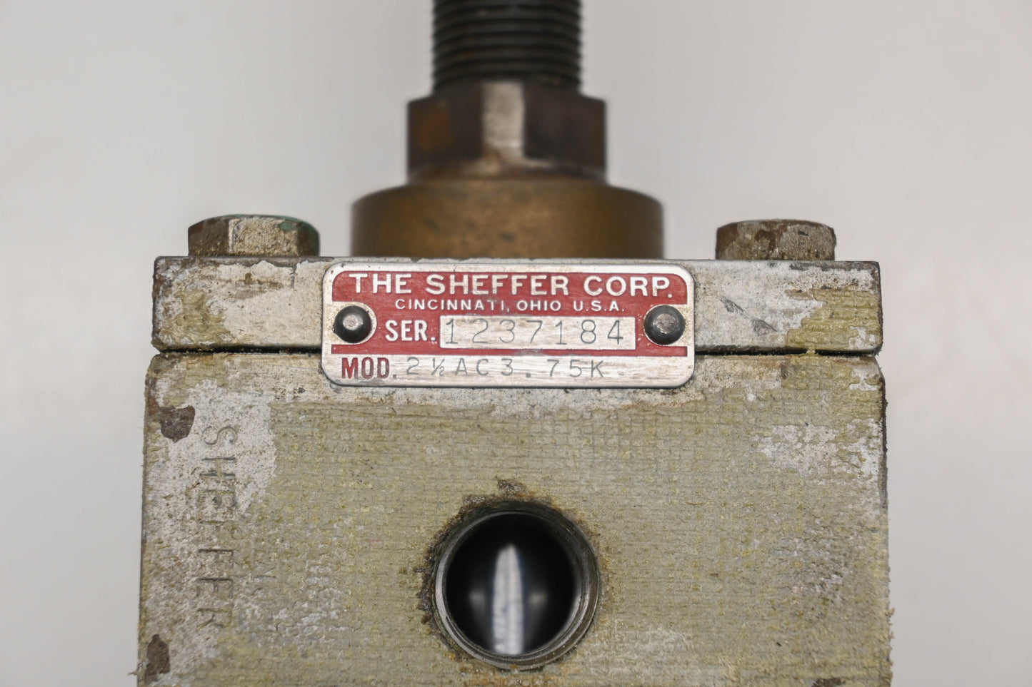 Sheffer 1237184, 2-1/2AC3.75K, 2-1/2AC3-3/4K Pneumatic Cylinder