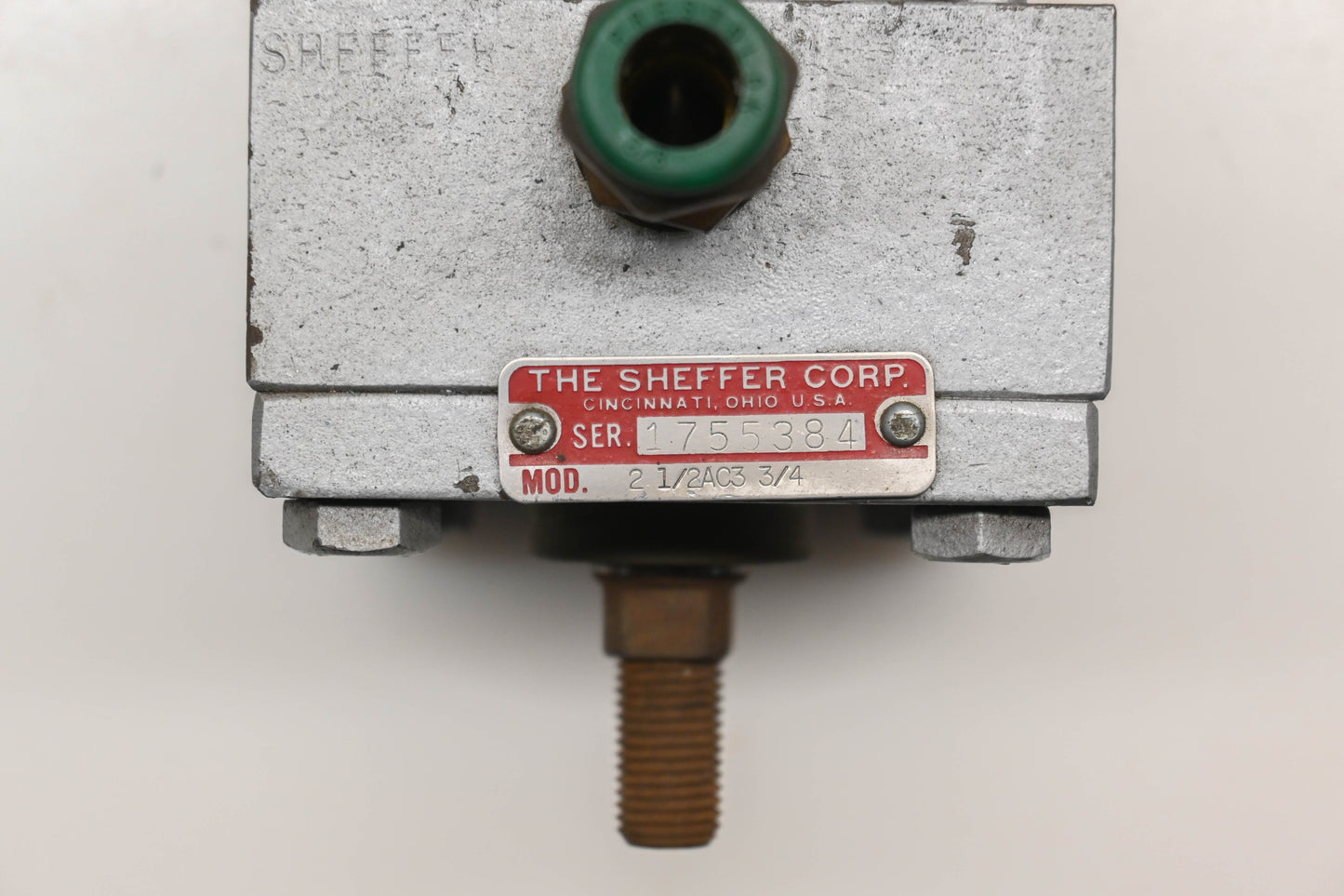 Sheffer 1755384, 2-1/2AC3.75, 2-1/2AC3-3/4 Pneumatic Cylinder