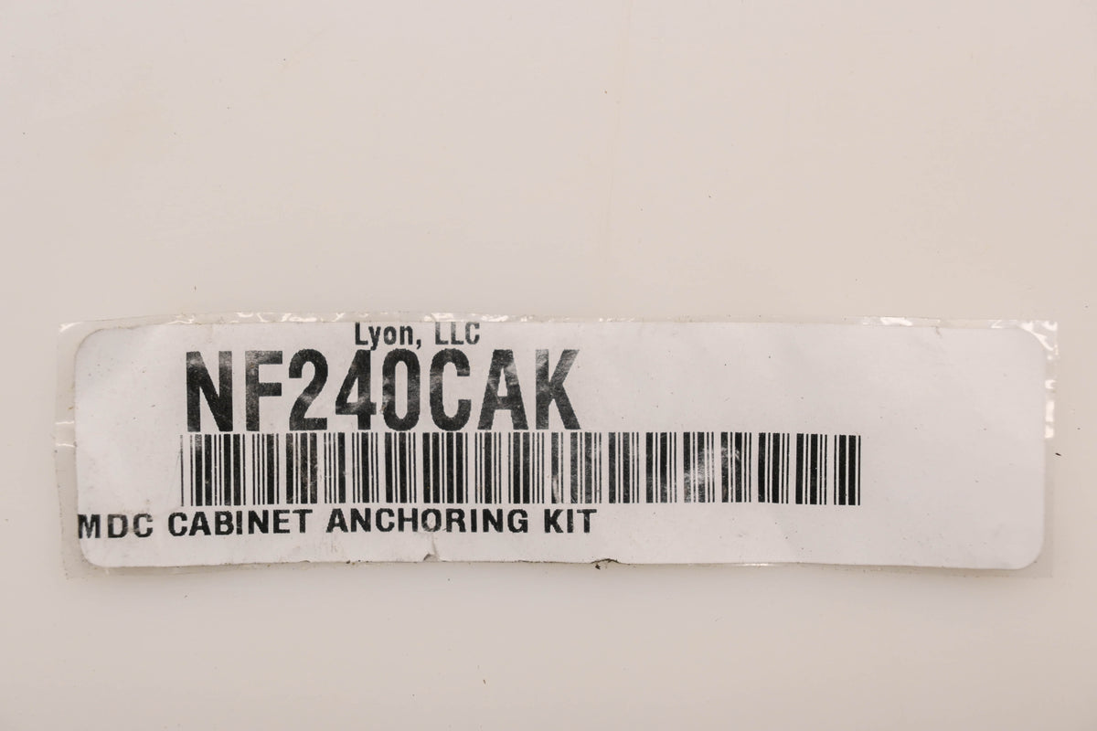 Lyon NF240CAK MDC Cabinet Anchoring Kit NOS