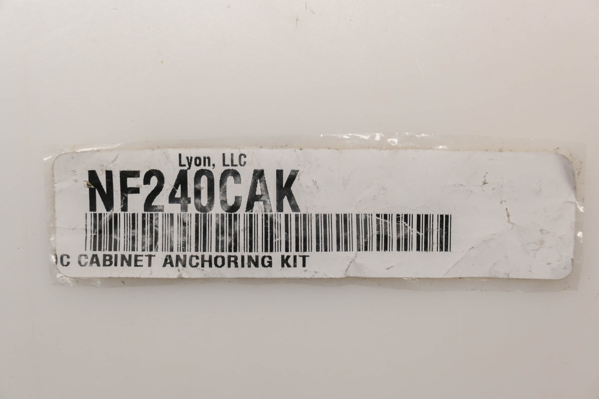 Lyon NF240CAK MDC Cabinet Anchoring Kit NOS