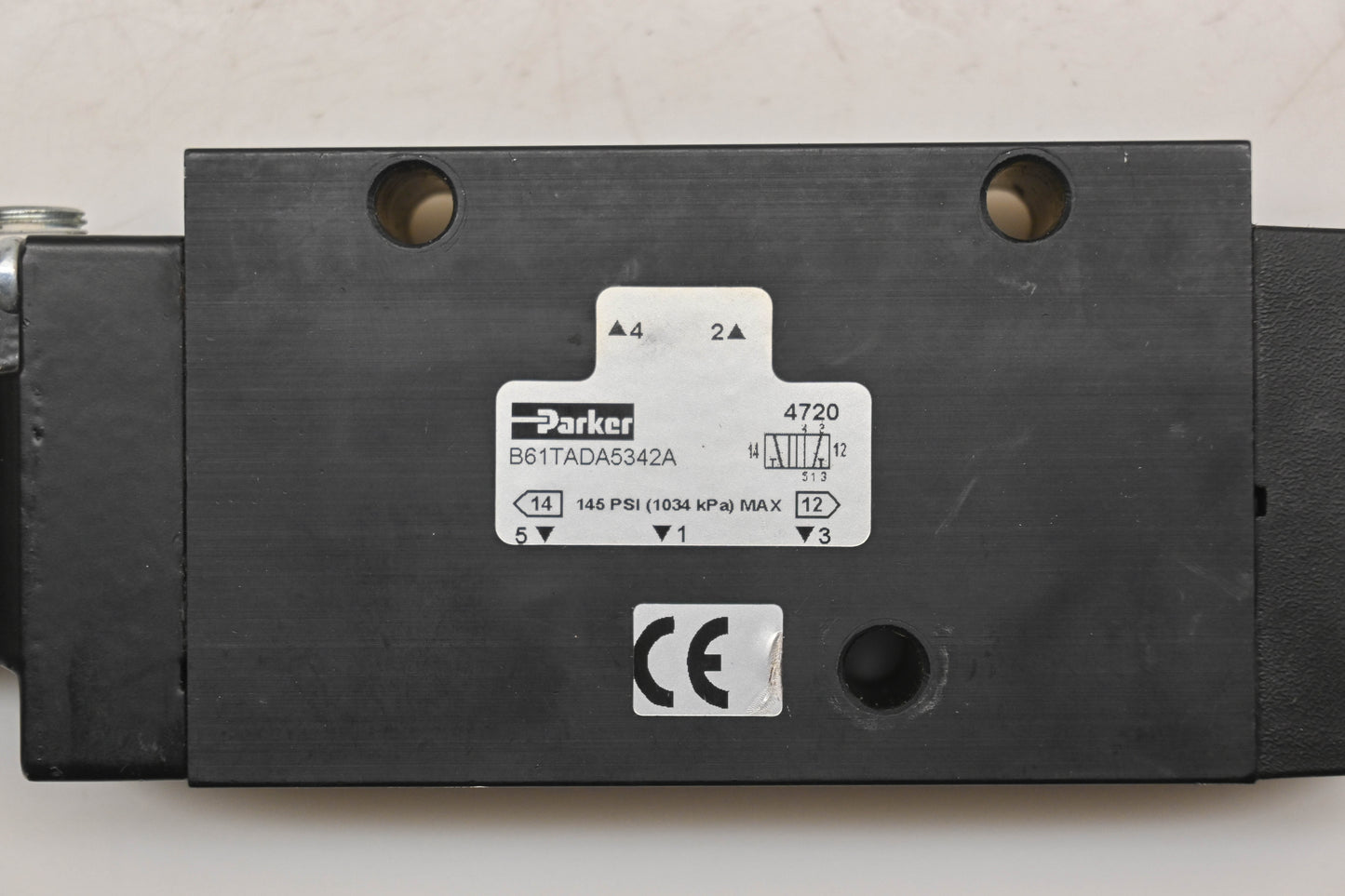 Parker B61TADA5342A 145 PSI Pneumatic Solenoid Valve