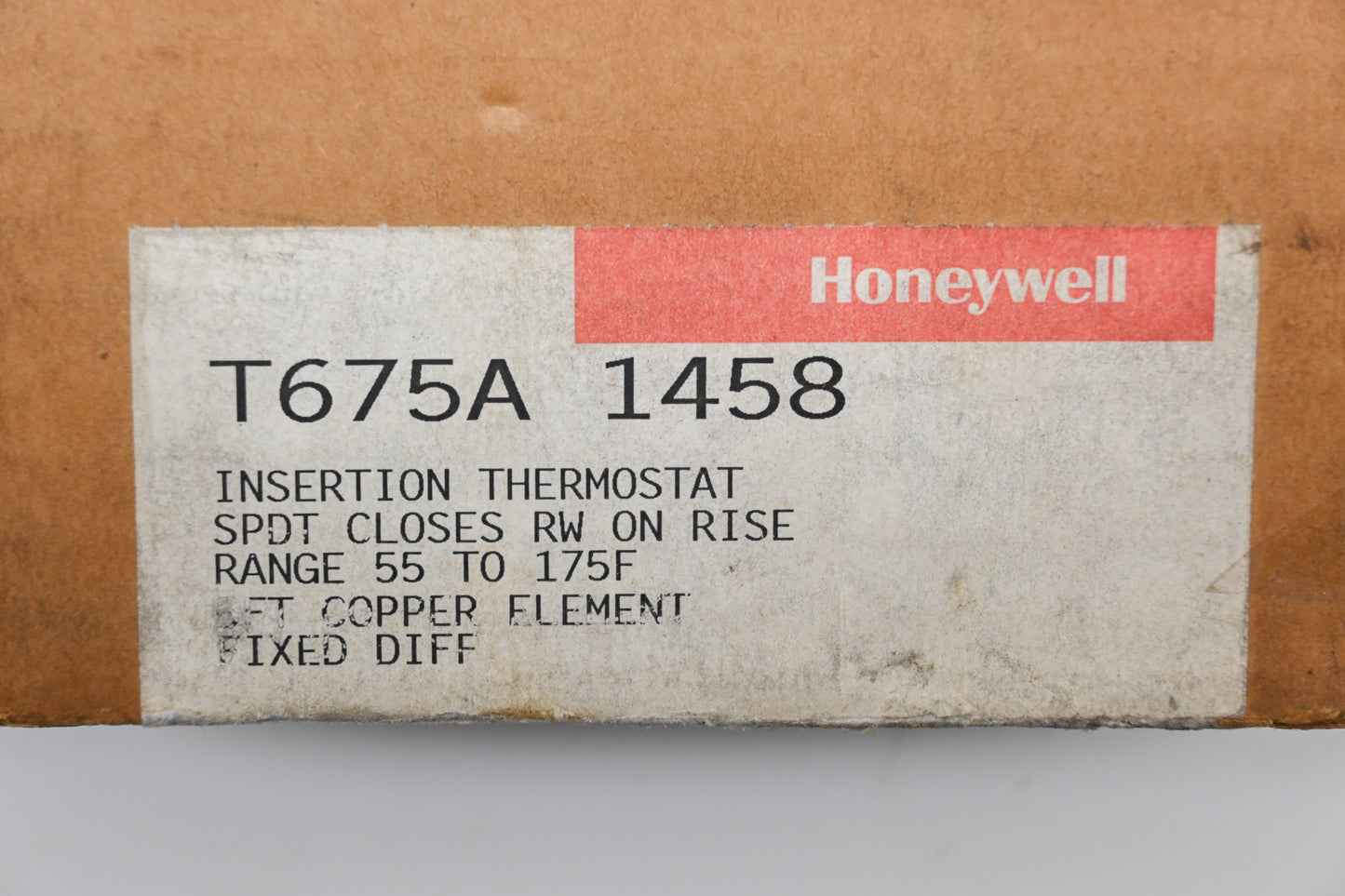 Honeywell T675A 1458 55-175�F Temperature Controller NOS