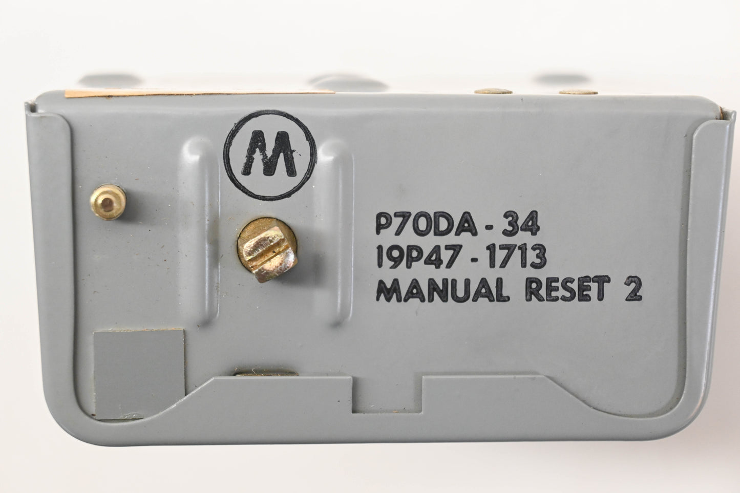 PENN P70DA-34, 19P47-1713 Pressure Control Switch NOS